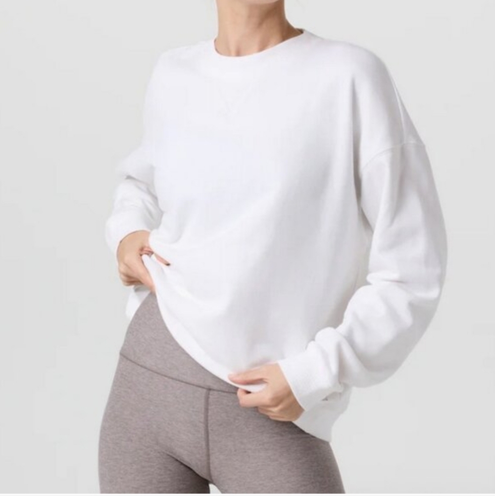 ​Vuori Sedona Weekender Crewneck Sweatshirt Cloud White XL Gorpcore - Picture 3 of 17